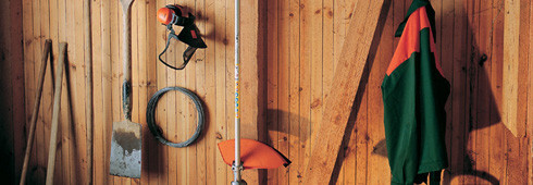 Depozitarea corectă a unei motocoase ST_RB025